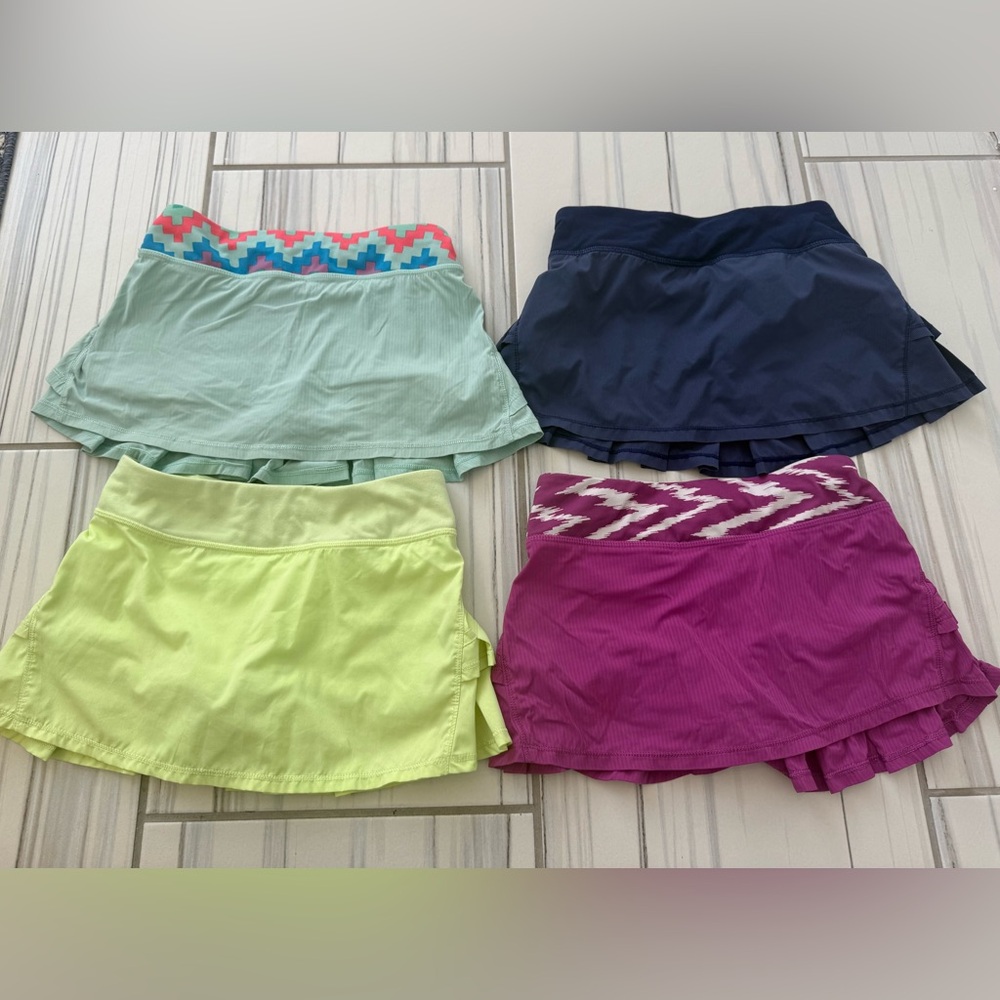 Ivivva skirts - girls size 8